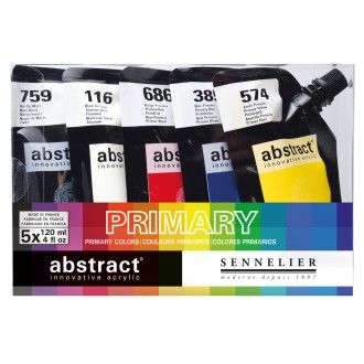 Sennelier sada základních akrylových barev ABSTRACT