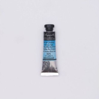 Akvarelové barvy Sennelier L'Aquarelle 10 ml tuba, 305 Cerulean Blue Red Shade