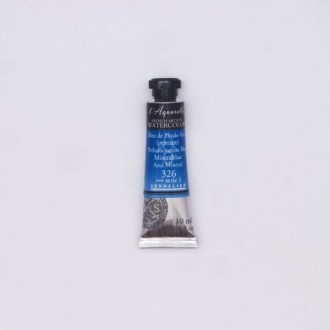 Akvarelové barvy Sennelier L'Aquarelle 10 ml tuba, 326 Phthalocyanine blue