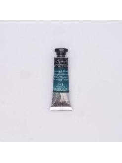 Akvarelové barvy Sennelier L'Aquarelle 10 ml tuba, 341 Phthalocyanine Turquoise