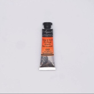 Akvarelové barvy Sennelier L'Aquarelle 10 ml tuba, 640 Red Orange