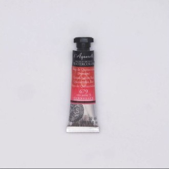 Akvarelové barvy Sennelier L'Aquarelle 10 ml tuba, 679 Quinacridone Red