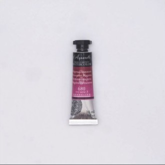 Akvarelové barvy Sennelier L'Aquarelle 10 ml tuba, 680 Permanent Magenta
