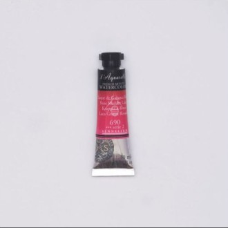Akvarelové barvy Sennelier L'Aquarelle 10 ml tuba, 690 Rose madder Lake