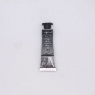 Akvarelové barvy Sennelier L'Aquarelle 10 ml tuba, 709 Sennelier Grey