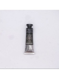 Akvarelové barvy Sennelier L'Aquarelle 10 ml tuba, 753 Lamp Black