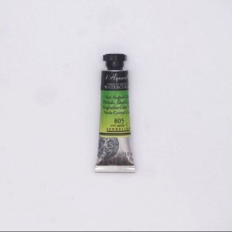 Akvarelové barvy Sennelier L'Aquarelle 10 ml tuba, 805 Phthalo. Green Light