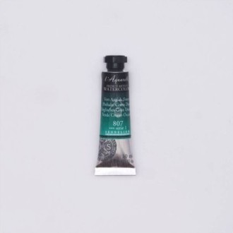 Akvarelové barvy Sennelier L'Aquarelle 10 ml tuba, 807 Phthalo. Green Deep