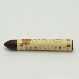 Olejový pastel Sennelier, 034 Burnt umber