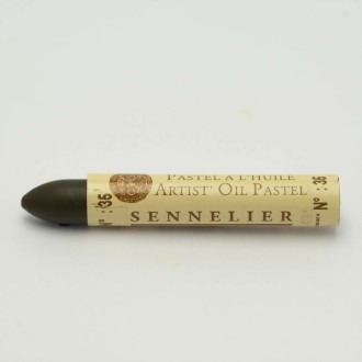 Olejový pastel Sennelier, 035 Raw umber