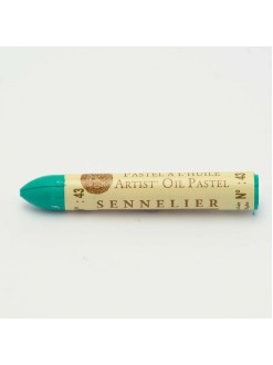 Olejový pastel Sennelier, 043 Cobalt green light