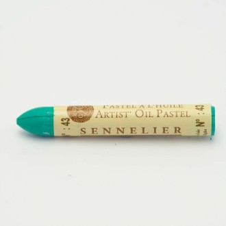 Olejový pastel Sennelier, 043 Cobalt green light