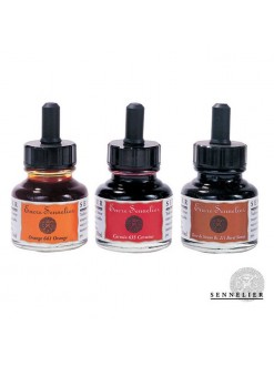 Sennelier Inkoust 30 ml, 211 - Burnt Sienna