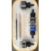Sennelier kaligrafická sada 4 x ink. barva, skicák, pero, štětec, utěrka