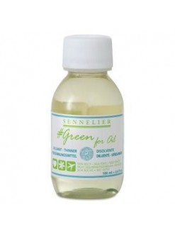 Sennelier Green for Oil - Ředidlo na bázi rostlin 100 ml