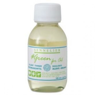 Sennelier Green for Oil - Ředidlo na bázi rostlin 100 ml