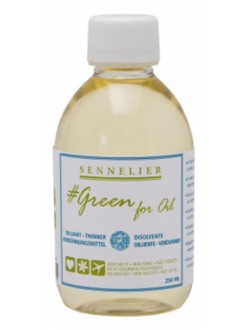 Sennelier Green for Oil - Ředidlo na bázi rostlin 250 ml