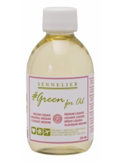 Sennelier Green for Oil - Univerzální médium 250 ml