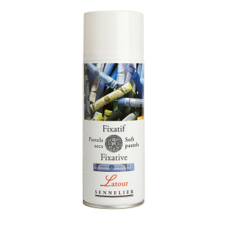 Fixativ pro suché pastely Sennelier Latour, 400 ml