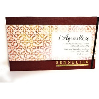 Sennelier blok pro akvarel, 300g/m2, 20 listů, 13 x 21 cm