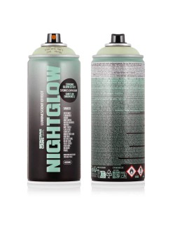 Akrylový sprej Montana Nightglow 400ml, svítí ve tmě