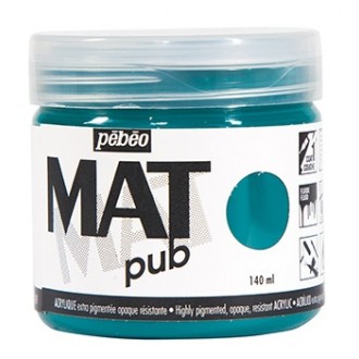 Akrylová barva Pébéo Mat Pub, 17 - BRIGHT PINK