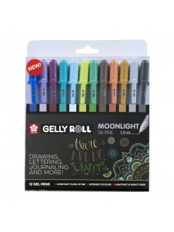 Sada Gelly roll Moonlight Cosmos 12ks