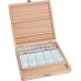 UMTON akvarel dřevěná kazeta - porcelánová paleta 18 x 2.6ml