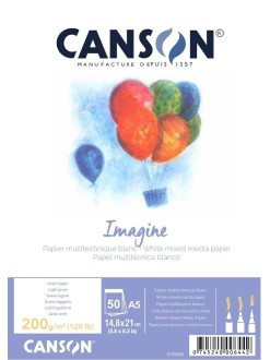 Canson Imagine 200g A5 (14,8x21)- 1 KS