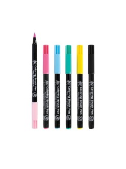 Fix štětcový SAKURA KOI brush pen, 438 Lavender Light