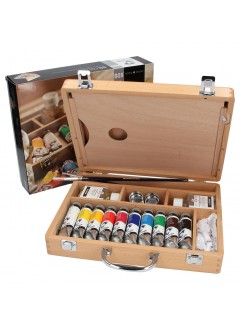 VAN GOGH kufříkový set olejové barvy 10x40 ml + příslušenství