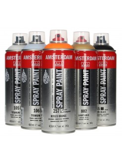 Akrylový sprej AMSTERDAM Standard 400 ml, 735 - oxide black