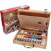 VAN GOGH kufříkový set akrylové barvy 10x40 ml + příslušenství