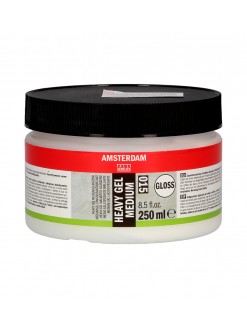 AMSTERDAM Heavy gel lesk, pastózní médium 250 ml