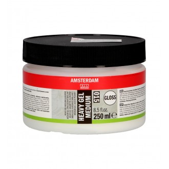 AMSTERDAM Heavy gel lesk, pastózní médium 250 ml