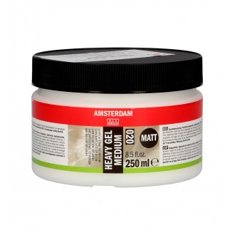AMSTERDAM Akryl heavy gel matt, pastozní médium 250 ml