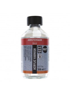 AMSTERDAM Závěrečný lak pro olej a akryl - matný 250 ml