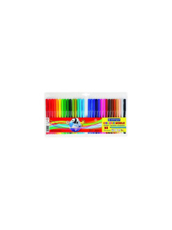 Sada školních fixů Centropen Colour World, 30 kusů, vypratelné