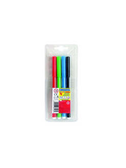 Sada školních fixů Centropen Colour World, 4 barvy, vypratelné