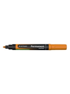 Permanentní popisovač Centropen 2,5 mm, oranžová