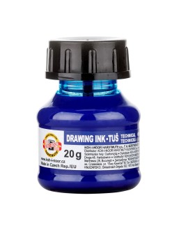 KOH-I-NOOR školní tuš 20g, modrá