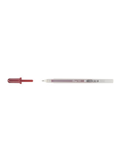Gelové pero Sakura Gelly Roll Gelpen Glaze 3D, 819 Deep Red / tmavě červená