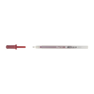 Gelové pero Sakura Gelly Roll Gelpen Glaze 3D, 819 Deep Red / tmavě červená