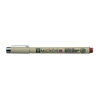 Fix Sakura Pigma Micron 05 barevný, 12 Brown