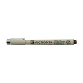 Fix Sakura Pigma Micron 05 barevný, 22 Burgundy
