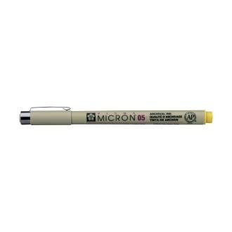 Fix Sakura Pigma Micron 05 barevný, 3 Yellow / žlutá