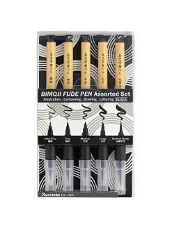 Bimoji Fude Pen - sada 5 kaligrafických per