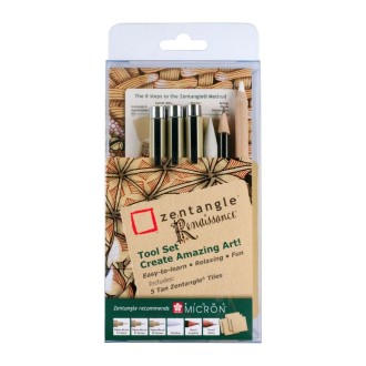 Sada nástrojů pro kresbu - Zentangle Renaissance Tool Set, 11 kusů