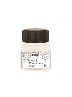 Barva na sklo a porcelán KREUL chalky (křídová)