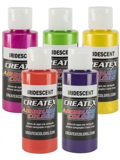 Createx airbrushové barvy iridescentní 60 ml, 501-Iridescent red